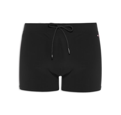 Sunga Masculina Trunk Com Logo - Preto