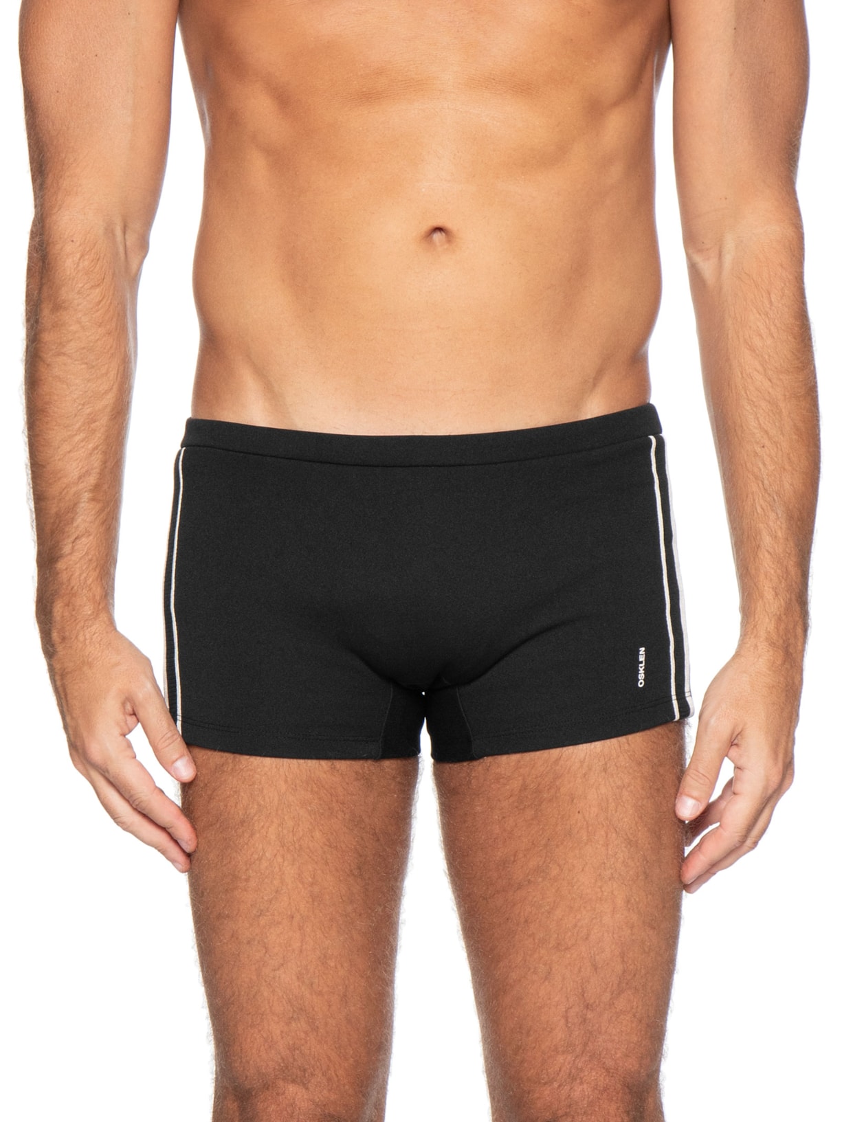 Sunga Resort Fit Longboard Preto Osklen