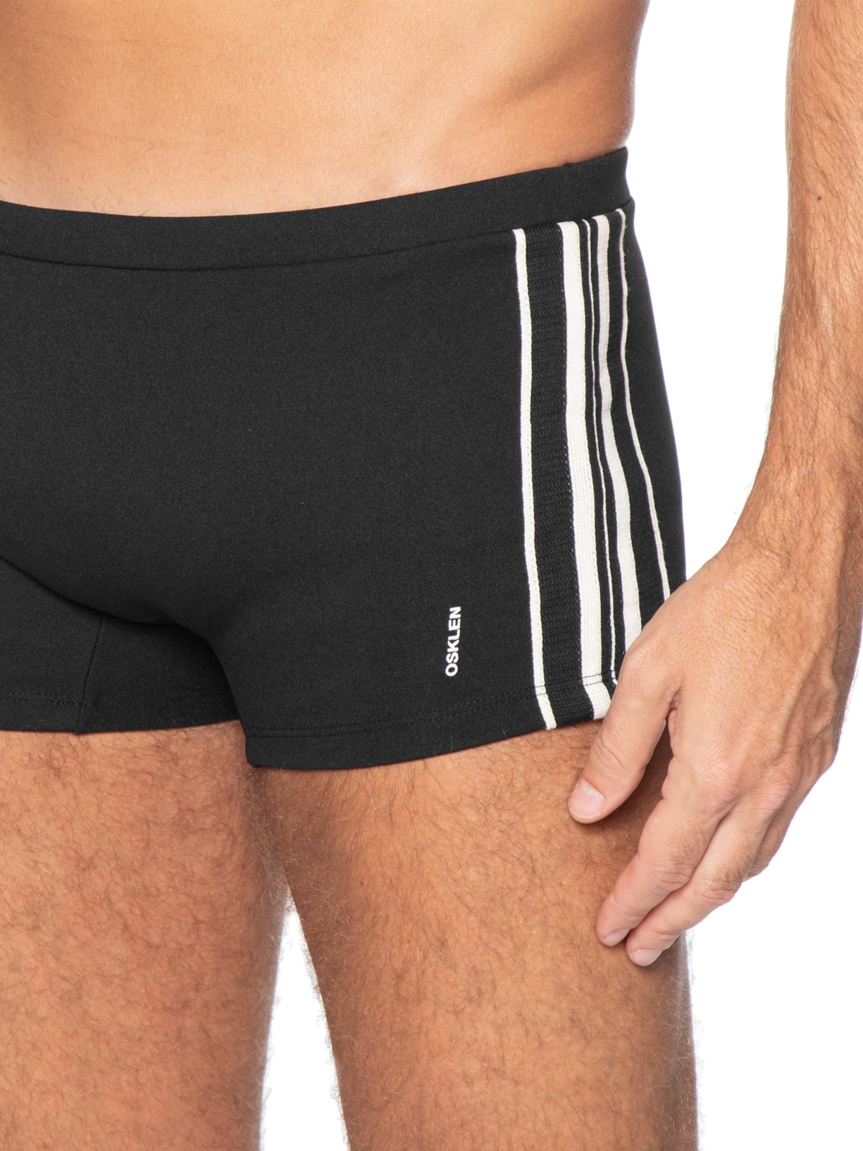 Sunga Resort Fit Longboard Preto Osklen