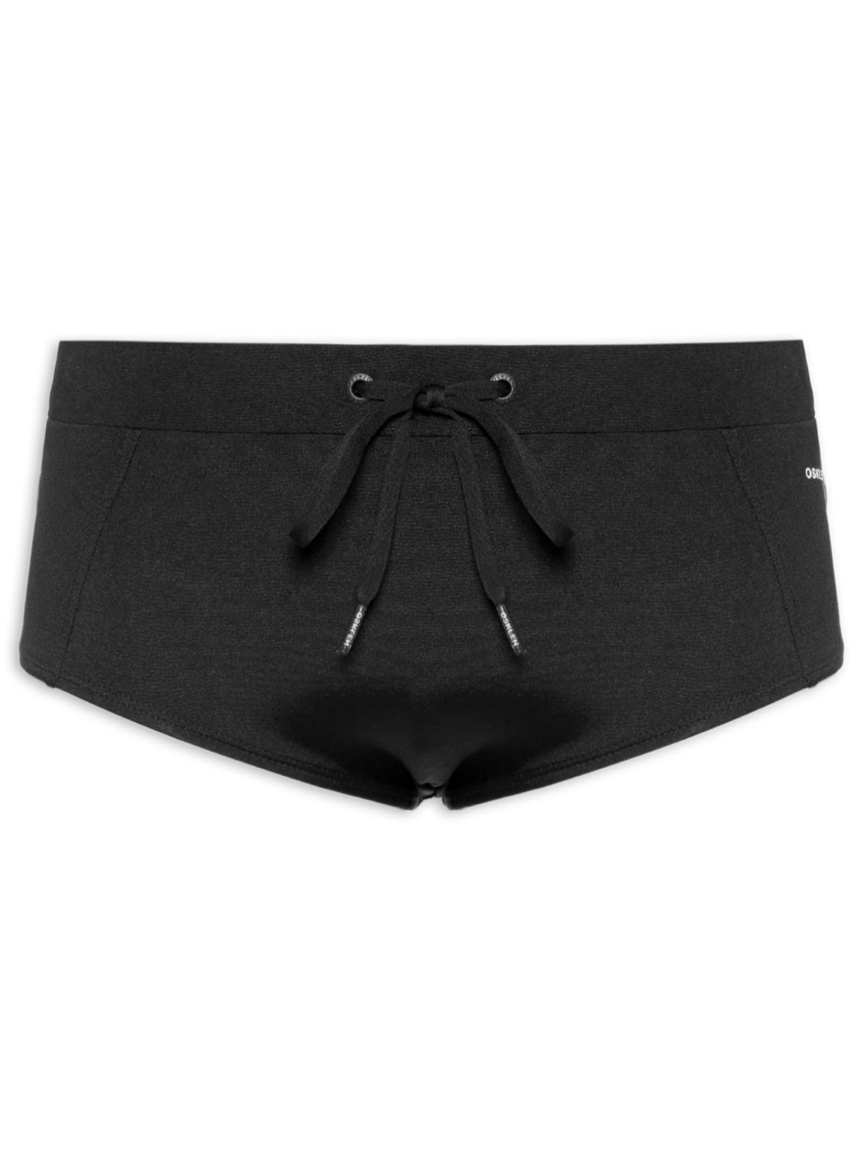 Sunga Retrô Side Tapes Preto Osklen