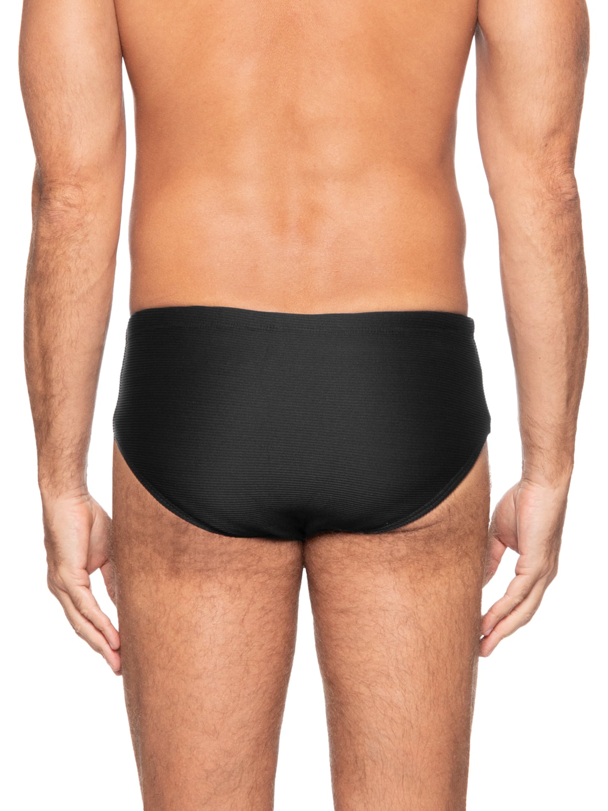 Sunga Slim Canvas Tex Preto Osklen