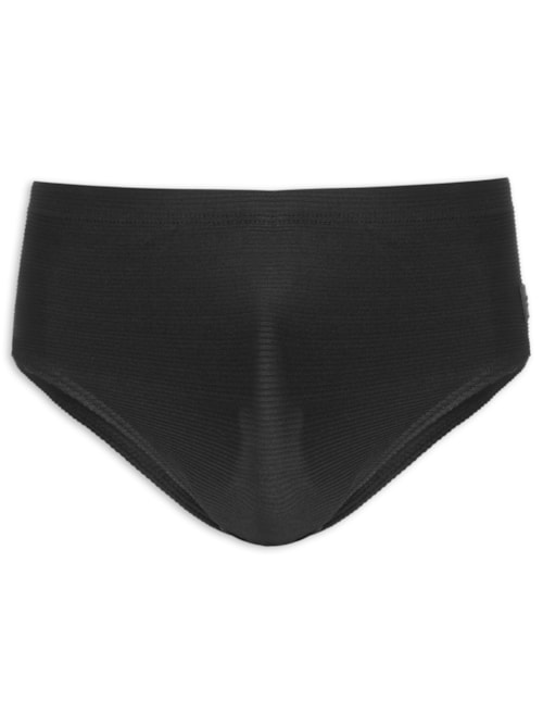 Sunga Slim Canvas Tex - Preto