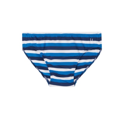 Sunga Slip Listrada - Azul