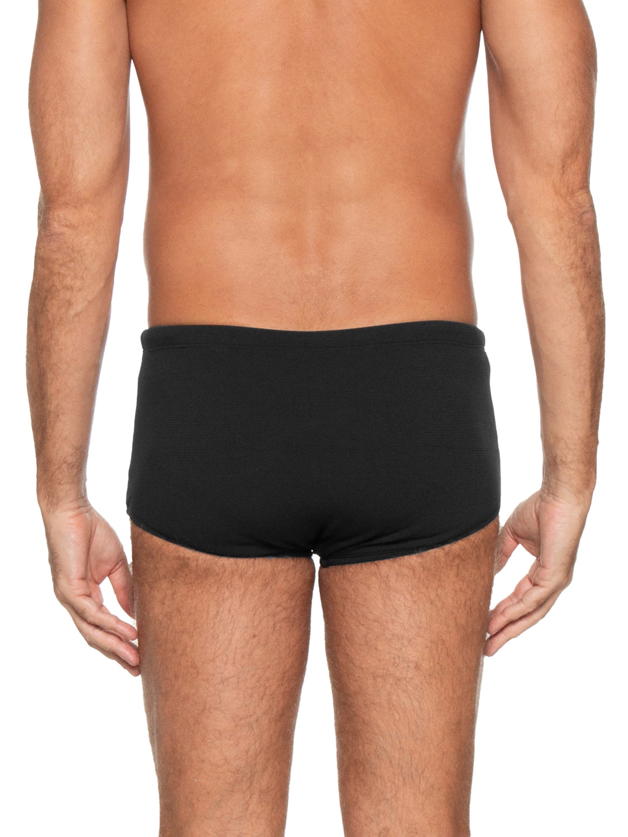 Sunga Textura Bouclé Preto Sergio K