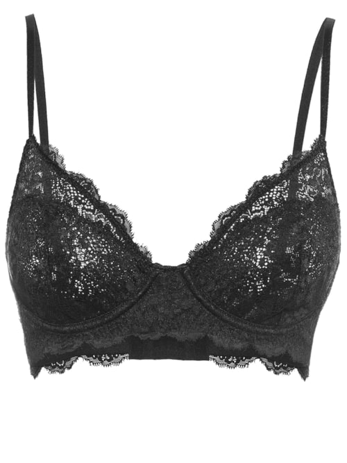 Sutiã Aro Renda Basic Me - Preto