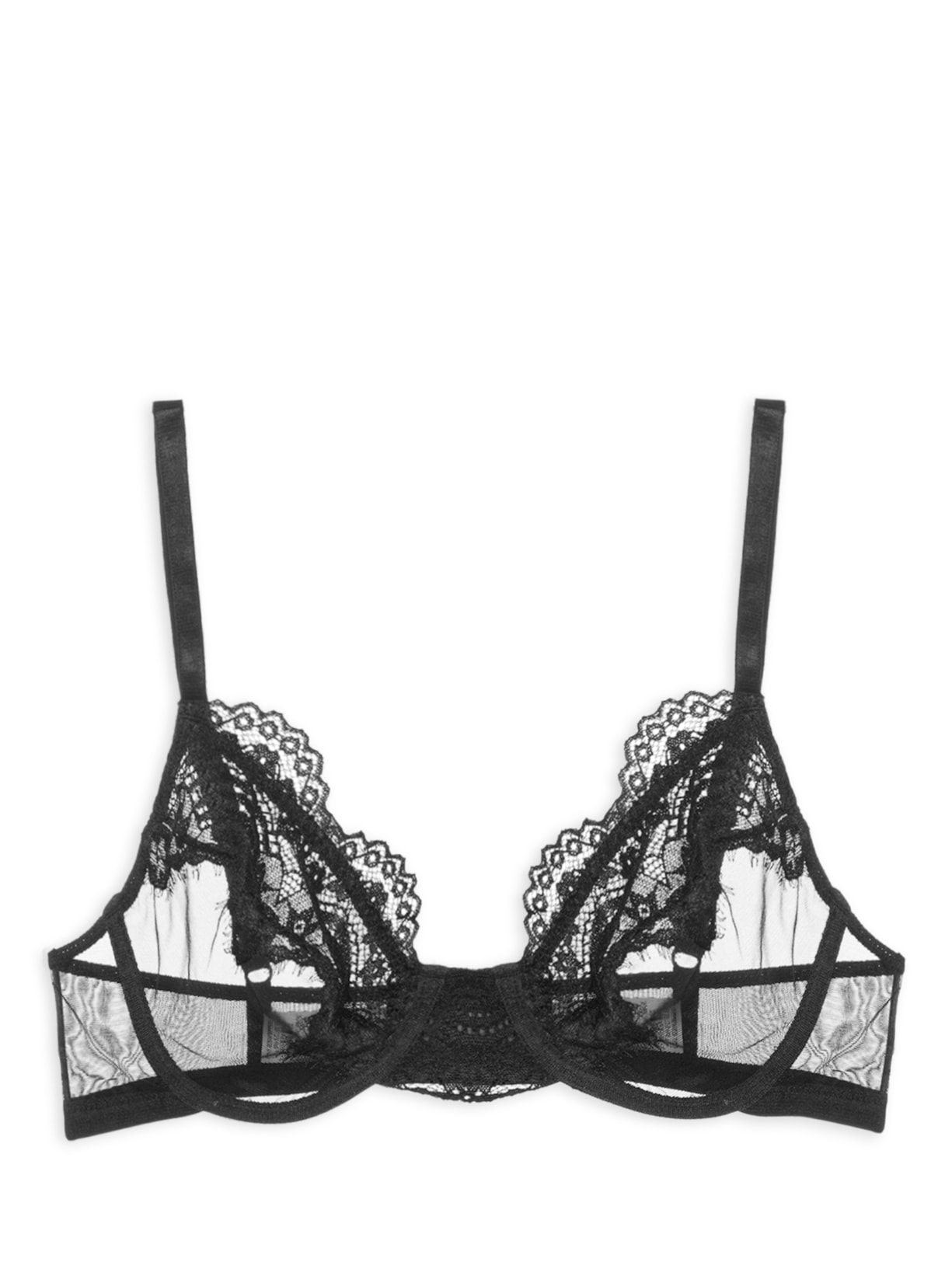 Sutiã Aro Sem Bojo Ayla - Preto