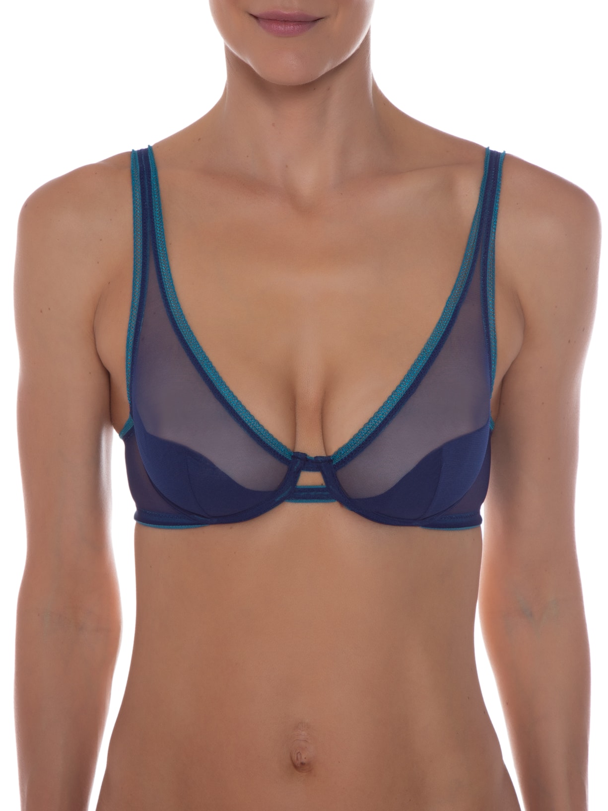 Sutiã Aro Sem Bojo Azul Jogê