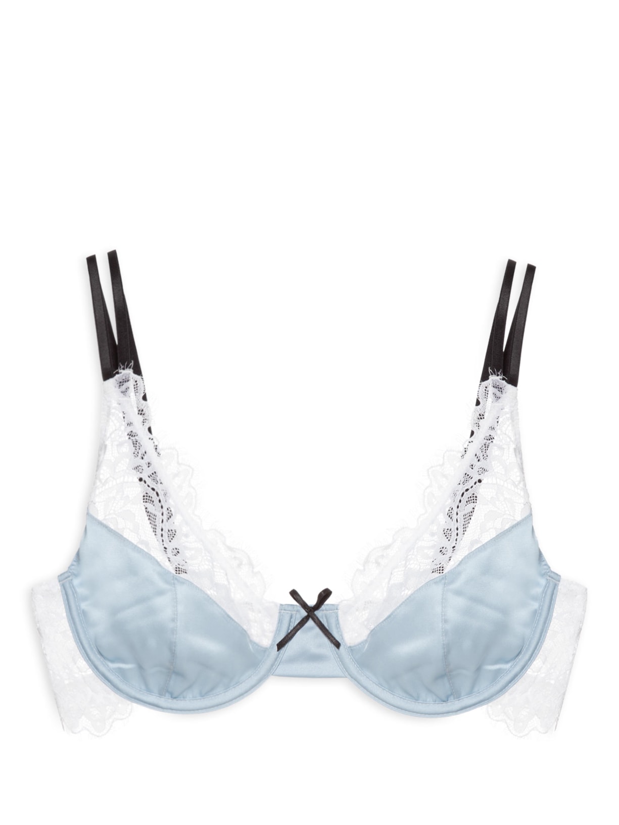 Sutiã Aro Sem Bojo Cetim Celine - Azul