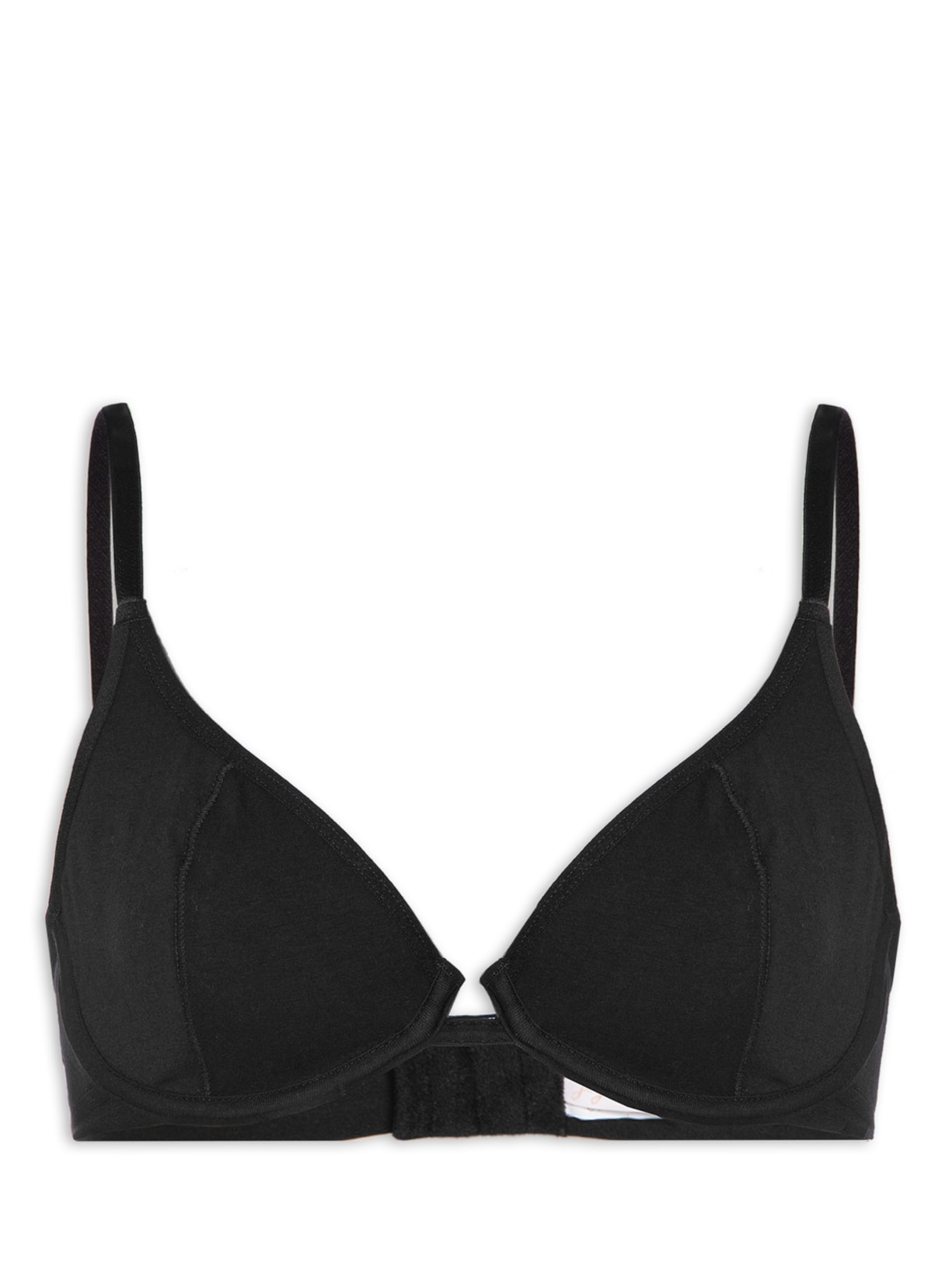 Sutiã Aro Sem Bojo Cotton Ipanema - Preto