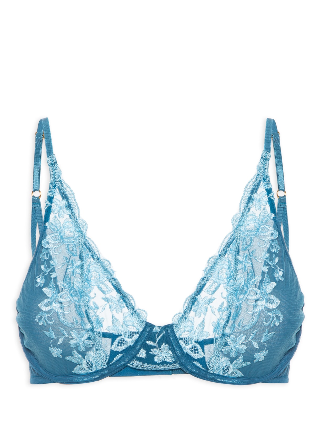 Sutiã Aro Sem Bojo Moon Beach - Azul