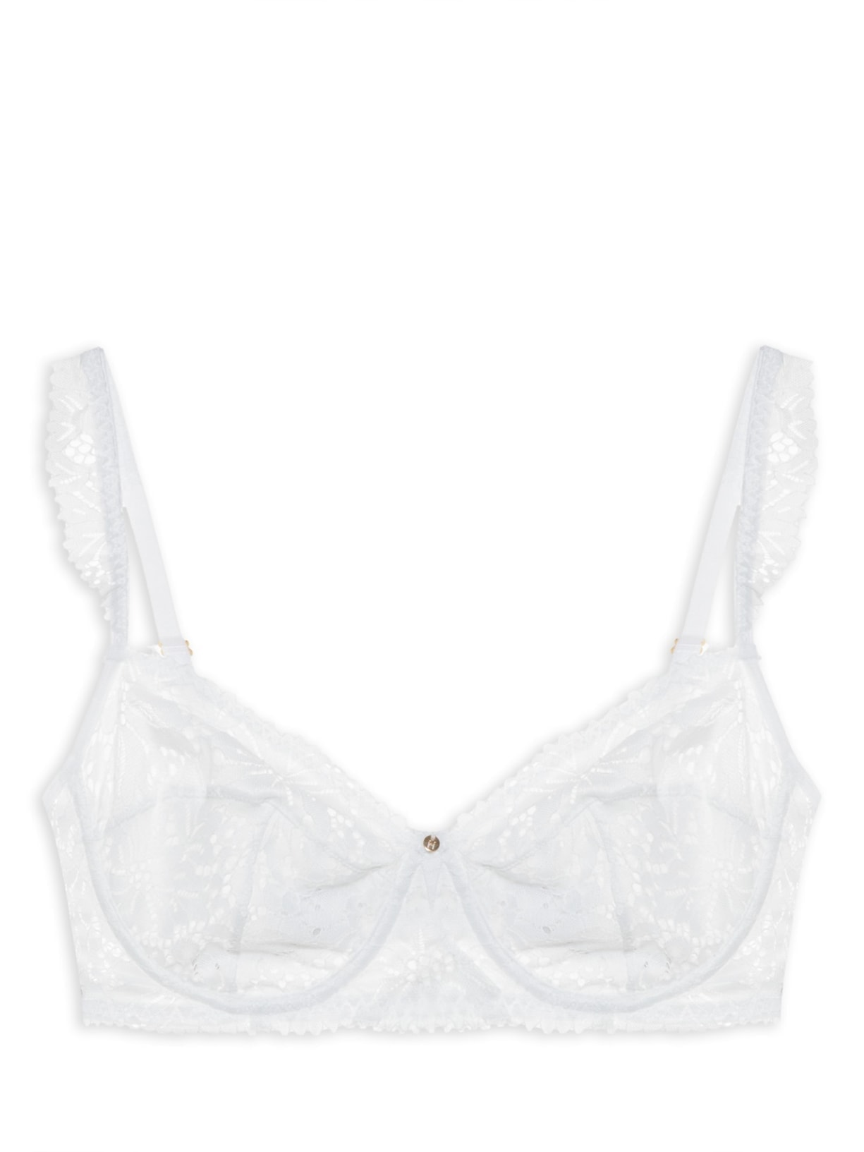 Sutiã Balconet Em Renda - Branco