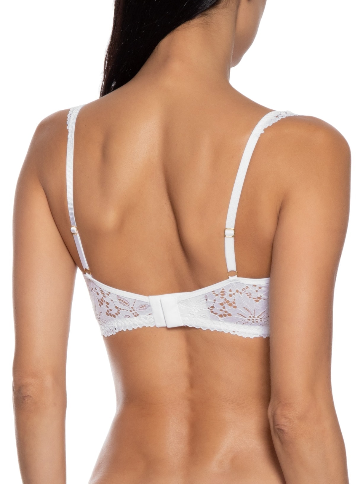 Sutiã Balconet Em Renda Branco Hope