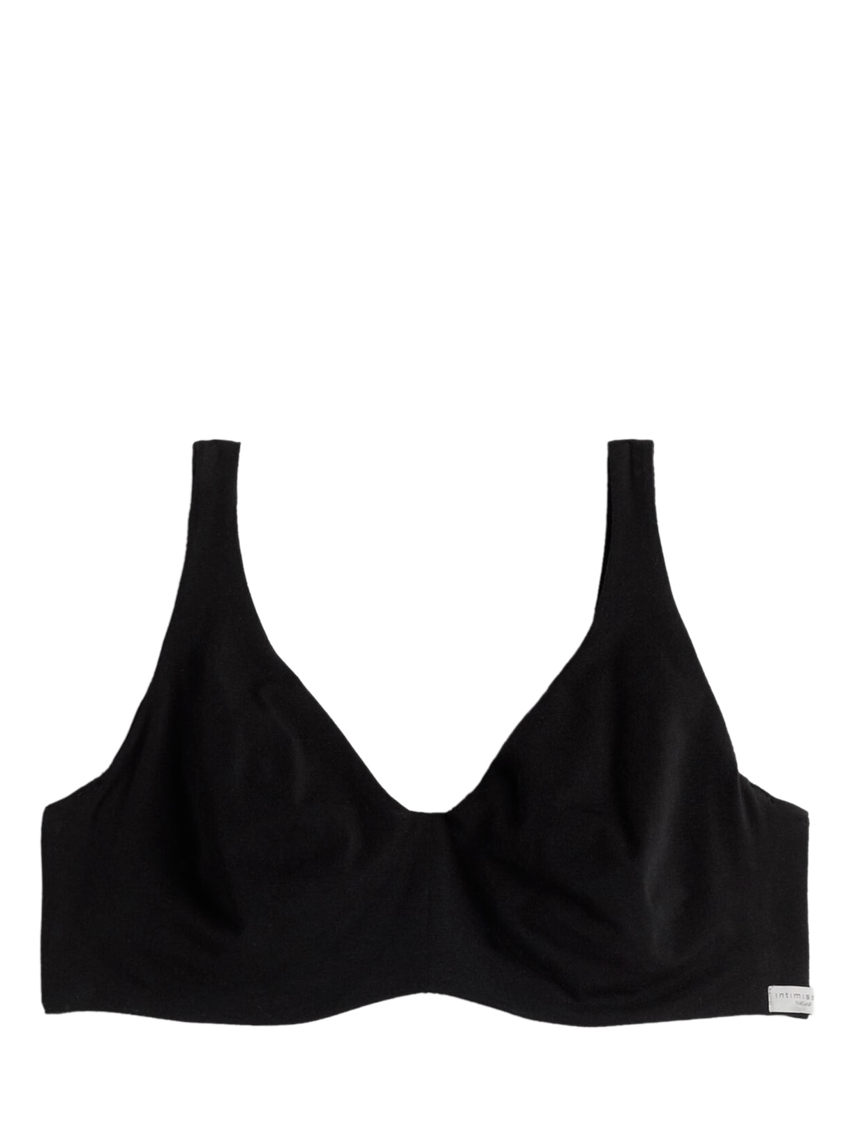 Sutiã Balconet Greta Em Algodão Natural - Preto