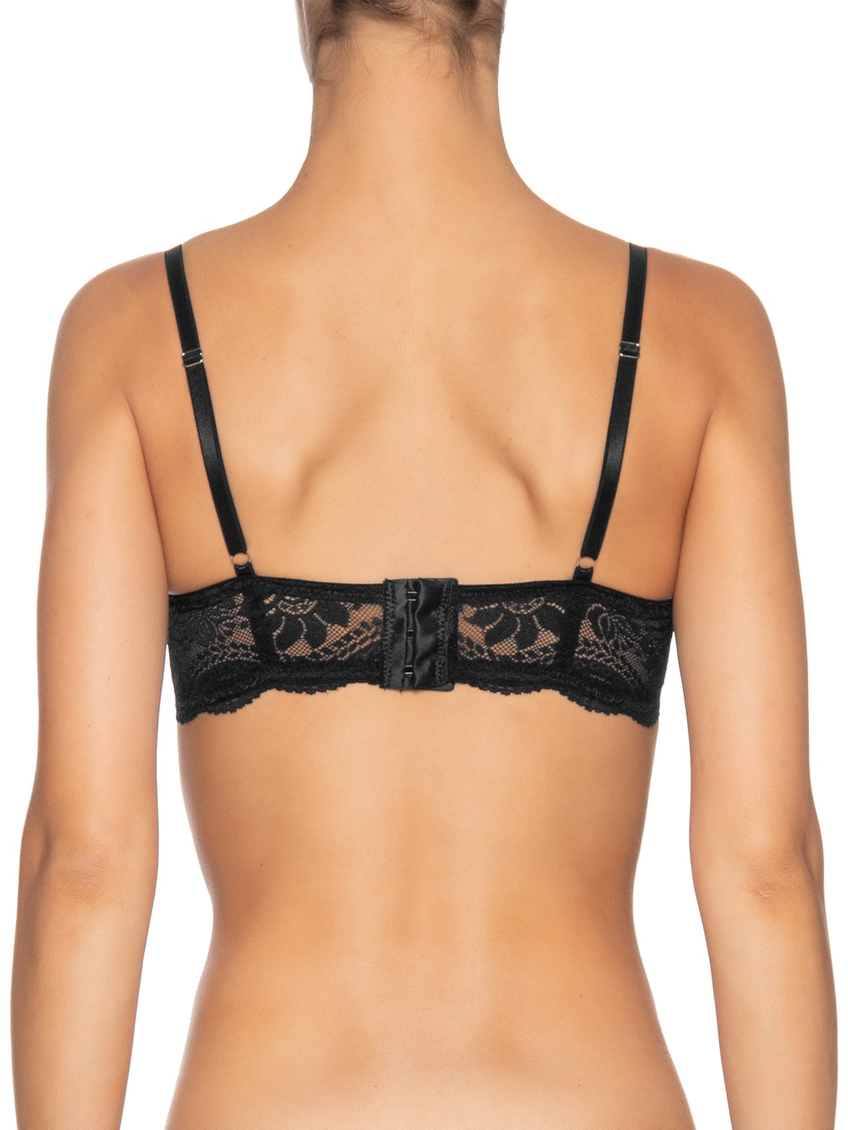 Sutiã Balconet Lace Essential Lingerie Preto Calvin Klein Underwear