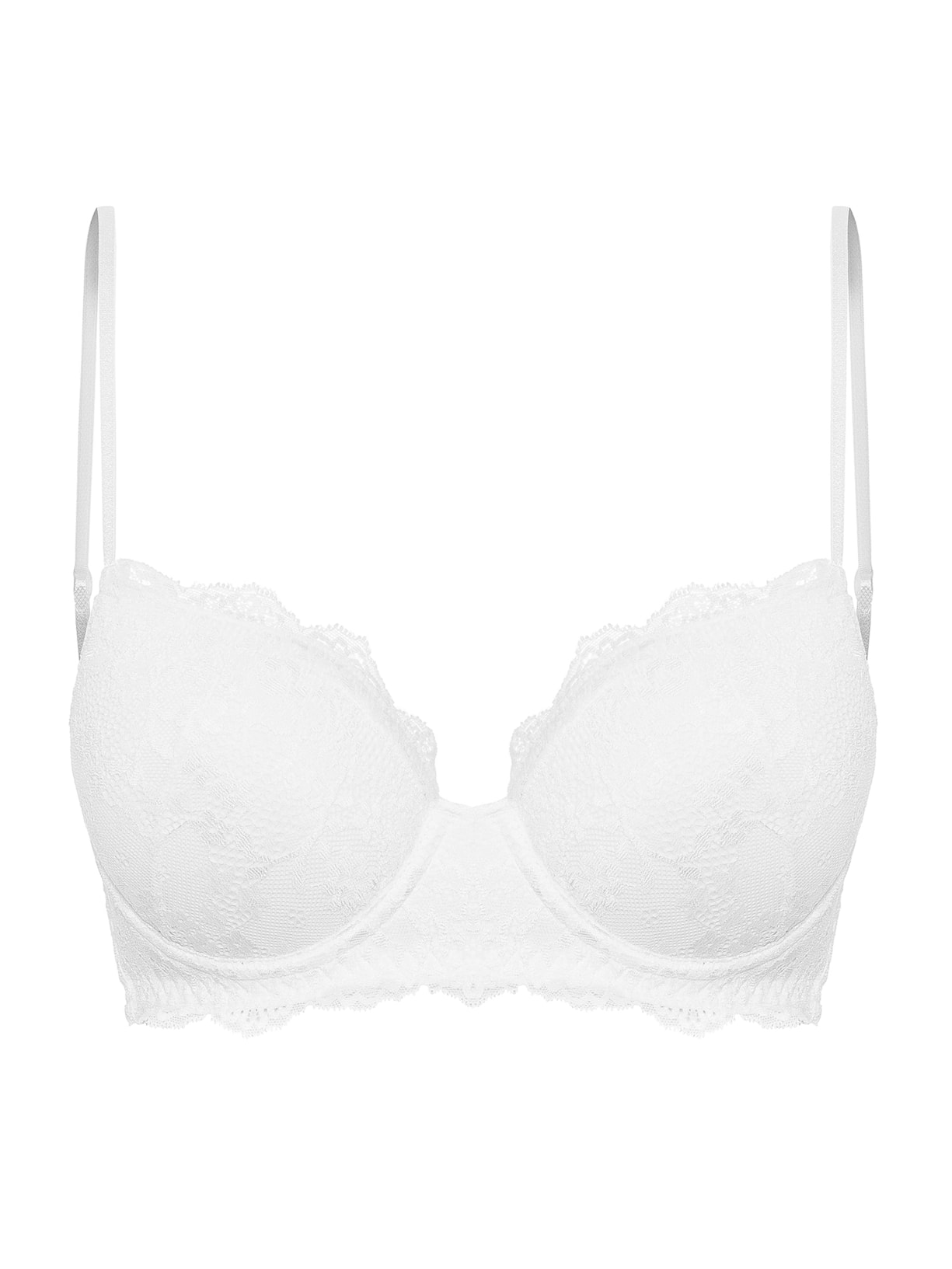 Sutiã Balconet Renda Basic Me - Branco