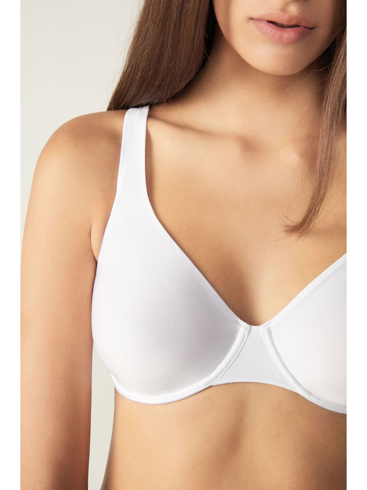 Sutiã Balconet Serena Em Microfibra Ultralight Branco Intimissimi