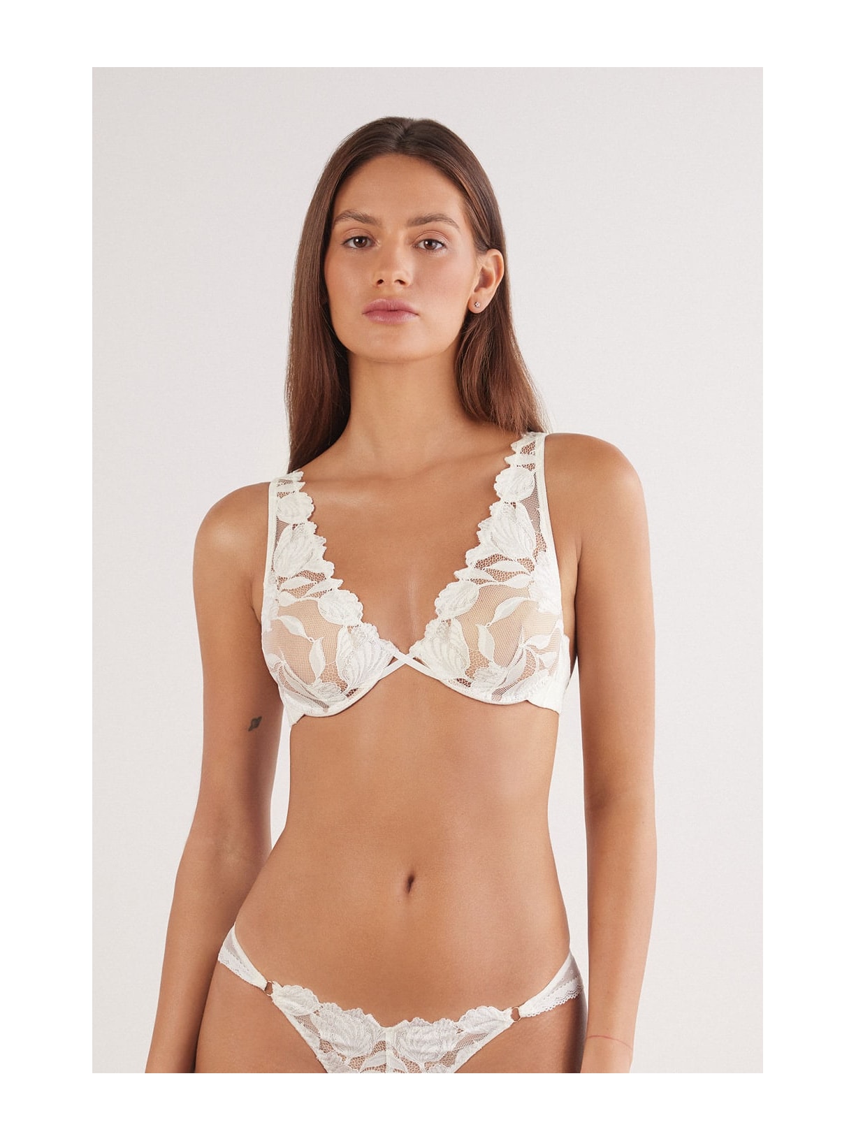 Sutiã Balconette All About Flowers Marfim Intimissimi