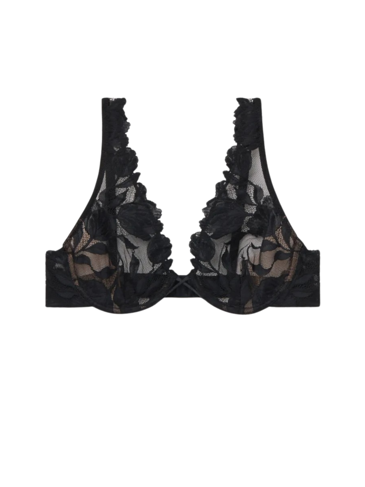 Sutiã Balconette All About Flowers Preto Intimissimi