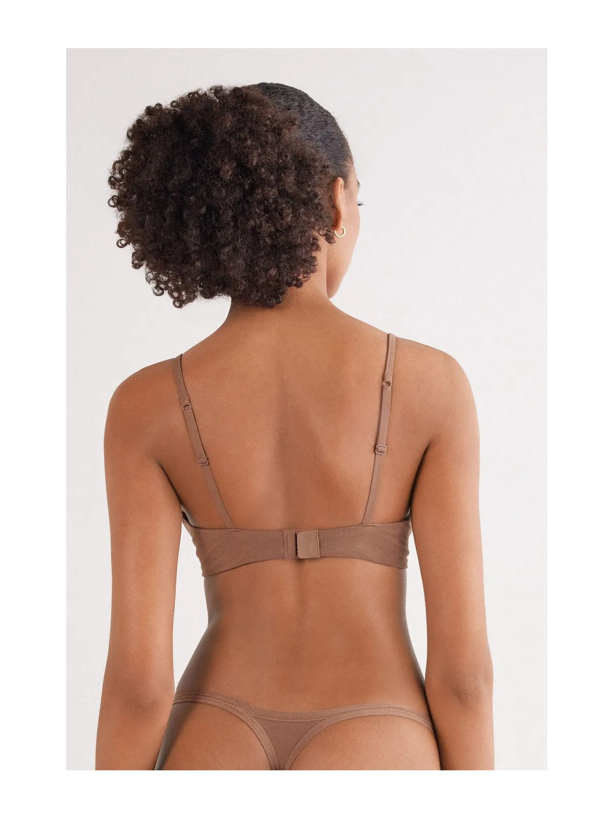 Sutiã Balconette Amalia Em Algodão Ultralight Marrom Intimissimi