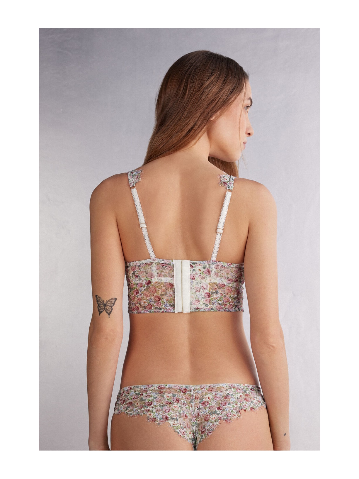 Sutiã Balconette Asia Floral Romance Rosa Intimissimi