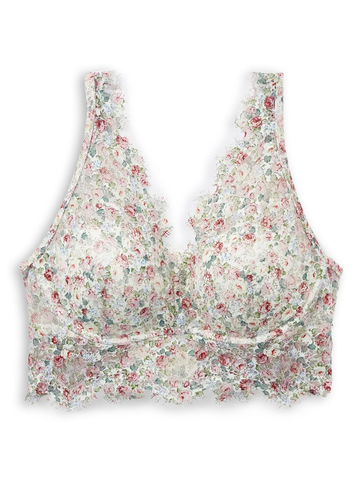 Sutiã Balconette Asia Floral Romance - Rosa