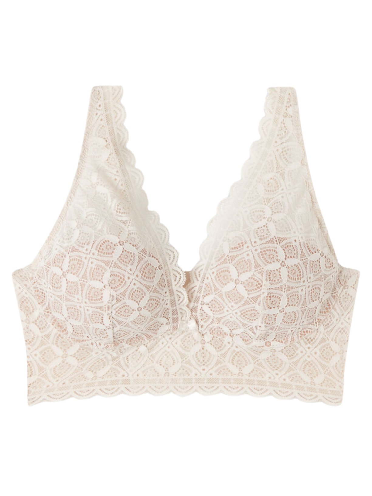 Sutiã Balconette Asia - Off-White