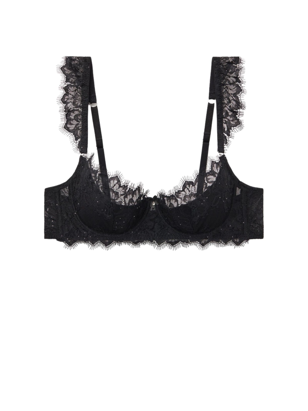 Sutiã Balconette Carioca Glimmer Of Pleasure Preto Intimissimi