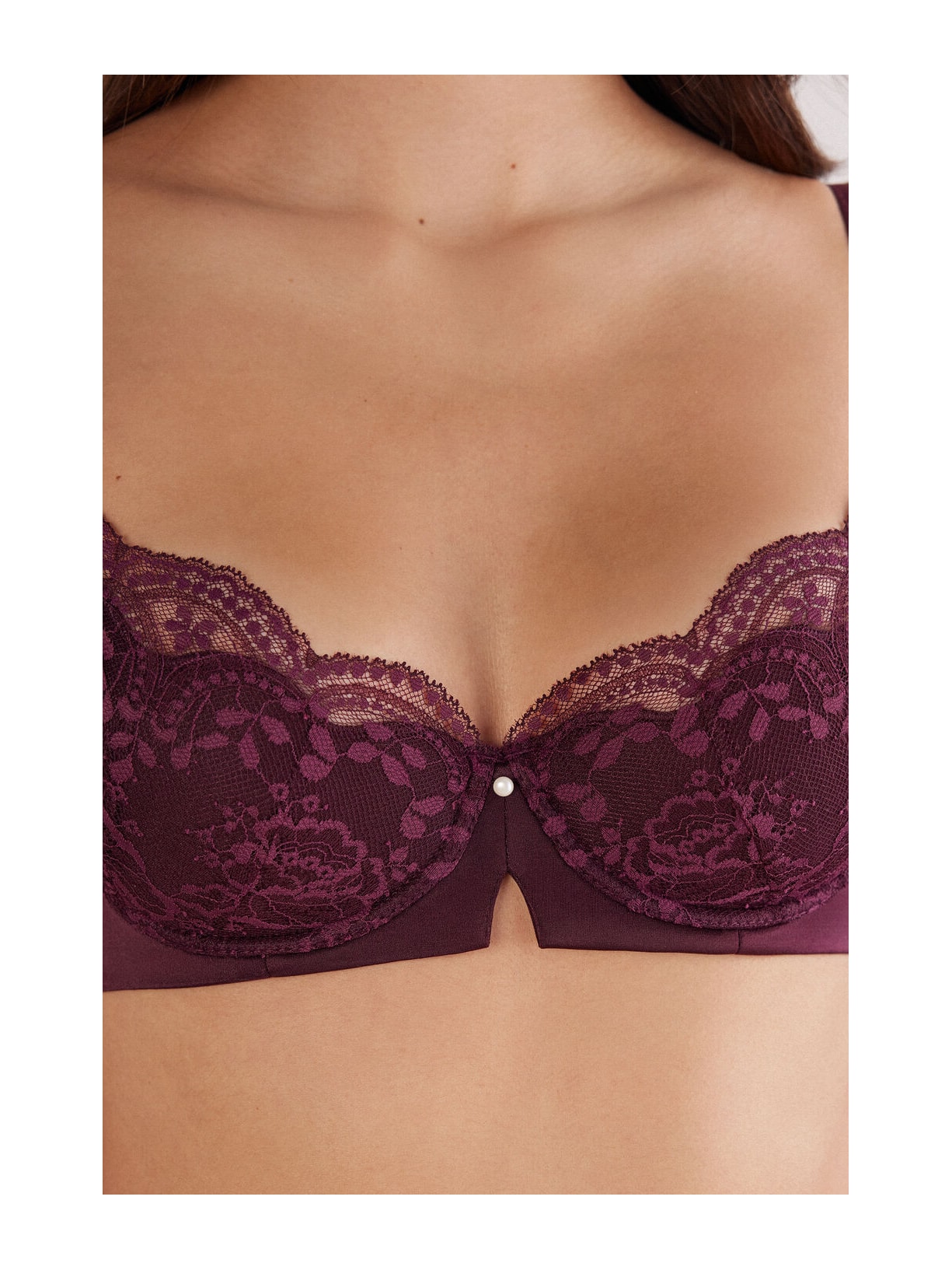 Sutiã Balconette Carioca La Vie En Rose Bordô Intimissimi