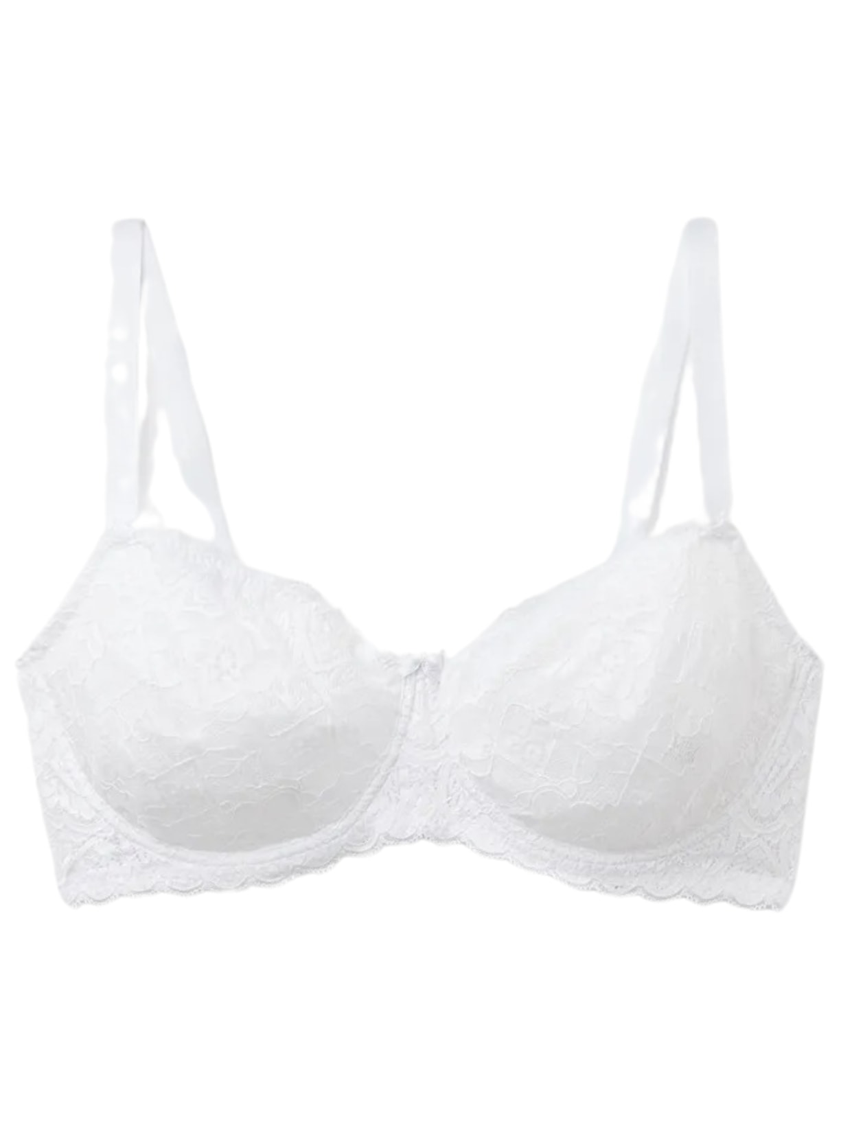 Sutiã Balconette Daniela Em Renda - Branco