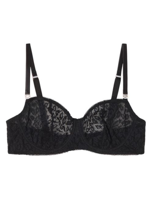 Sutiã Balconette Daniela Your Wild Side - Preto