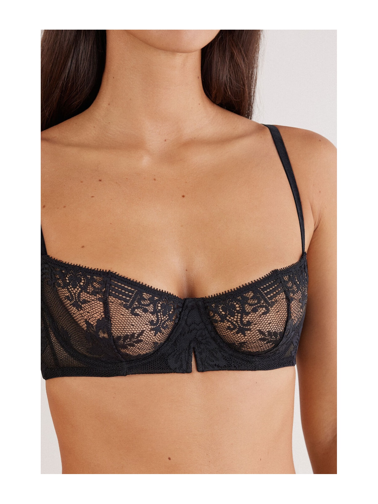 Sutiã Balconette Denise La Femme Fatale Preto Intimissimi