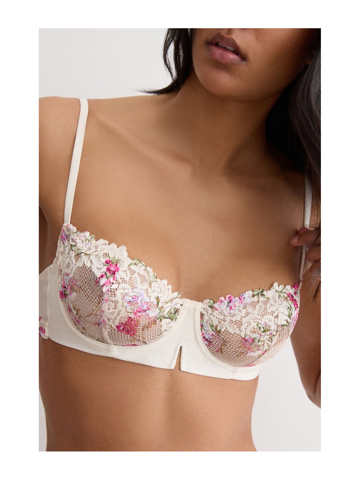 Sutiã Balconette Denise Pretty Flowers Rosa Intimissimi