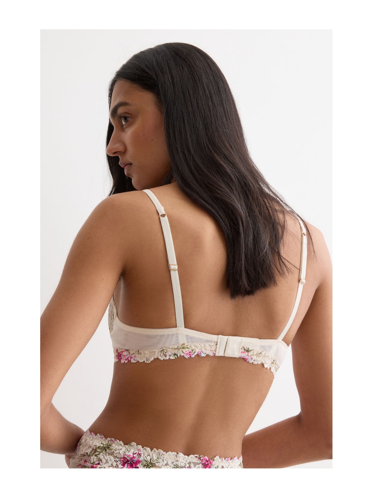 Sutiã Balconette Denise Pretty Flowers Rosa Intimissimi