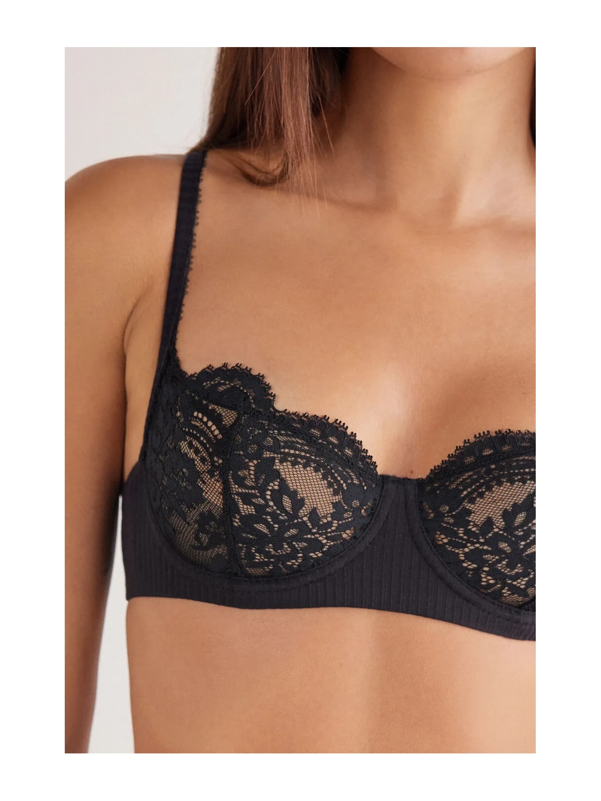 Sutiã Balconette Denise Your Everyday Wear Preto Intimissimi