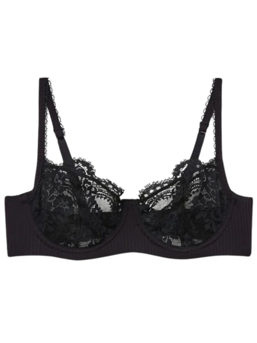 Sutiã Balconette Denise Your Everyday Wear - Preto