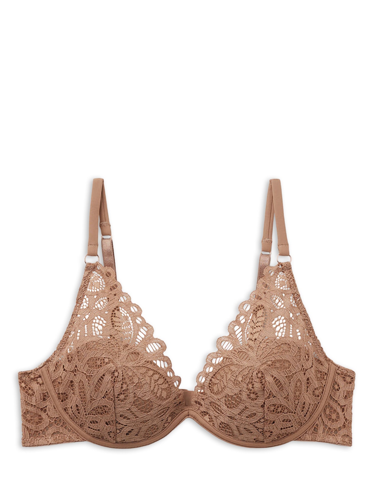 Sutiã Balconette Elena Italian Riviera Marrom Intimissimi