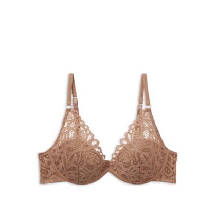 Sutiã Balconette Elena Italian Riviera - Marrom