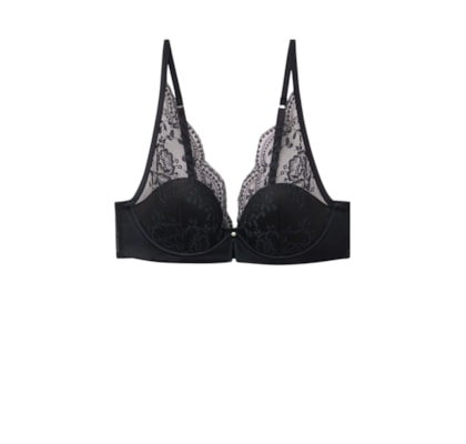 Sutiã Balconette Elena La Vie En Rose - Preto