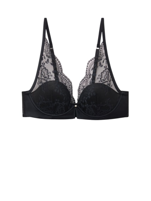 Sutiã Balconette Elena La Vie En Rose - Preto