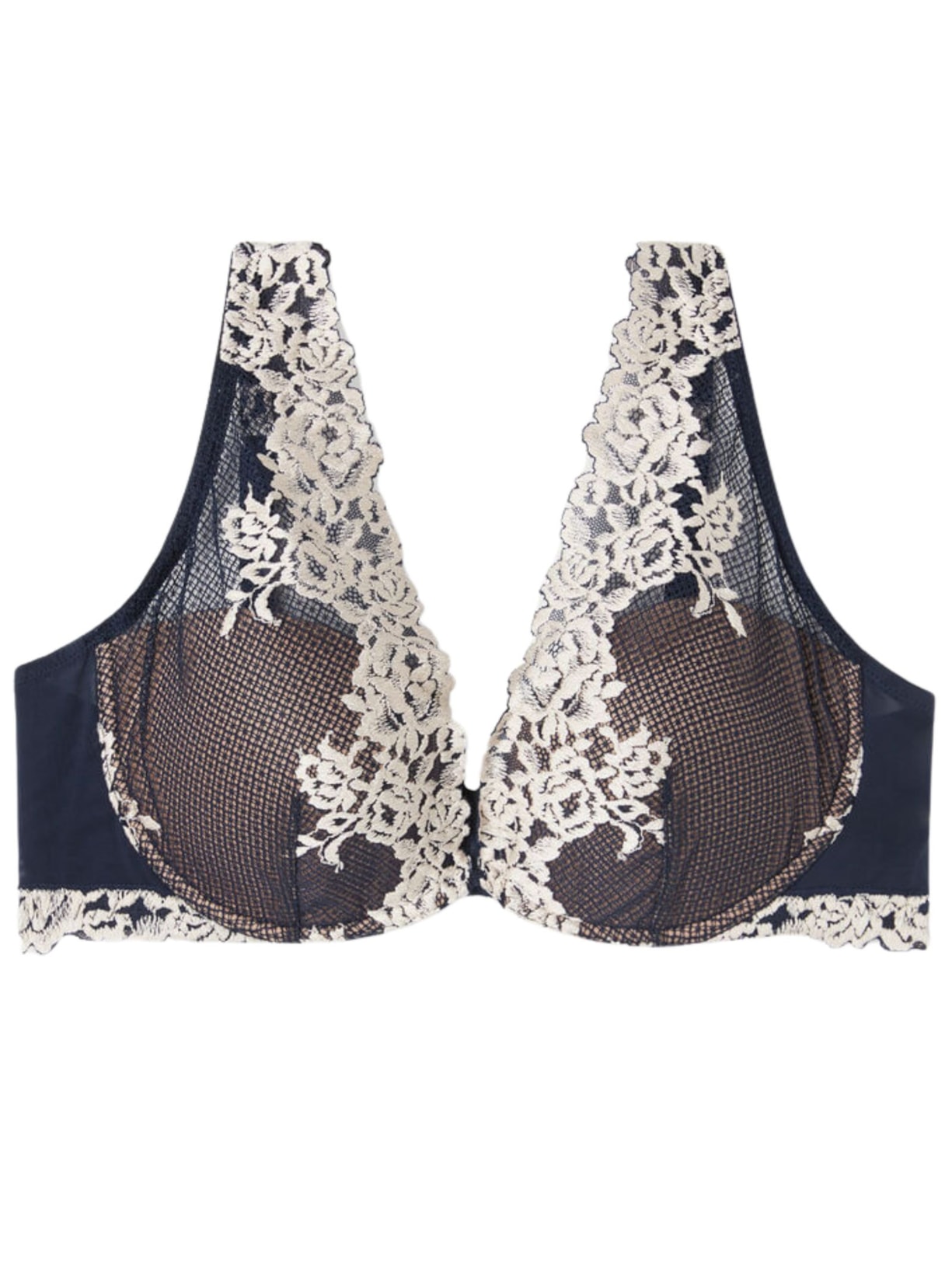 Sutiã Balconette Elena Pretty Flowers - Azul