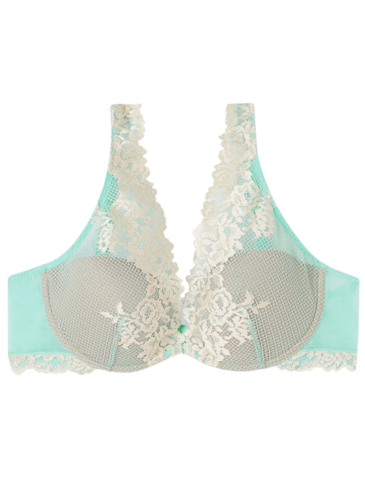 Sutiã Balconette Elena Pretty Flowers - Branco