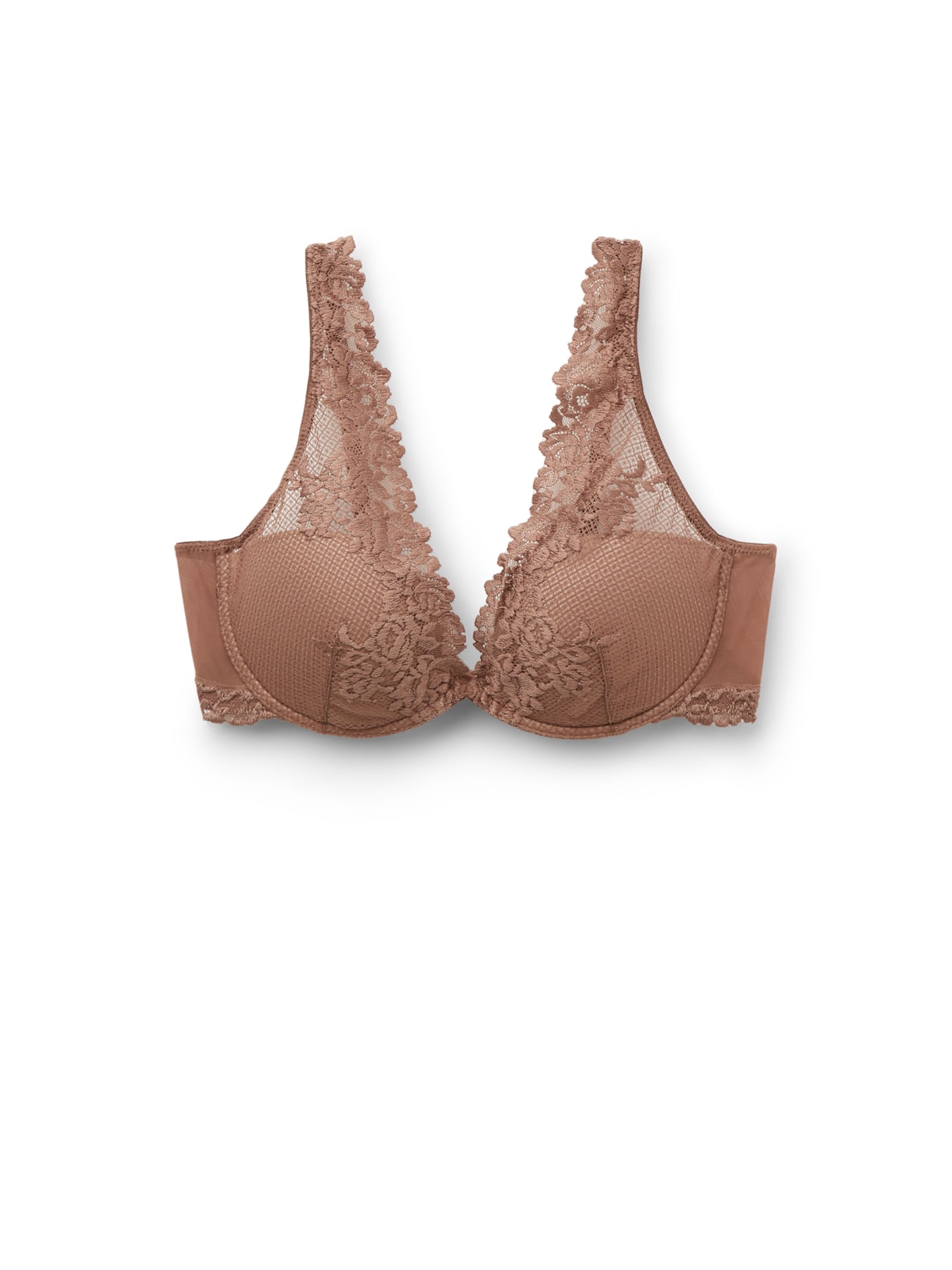 Sutiã Balconette Elena Pretty Flowers Marrom Intimissimi