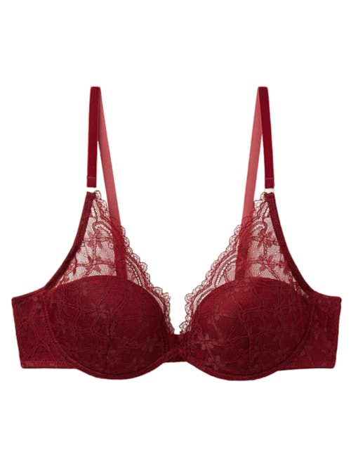 Sutiã Balconette Elena She Is a Classic - Vermelho