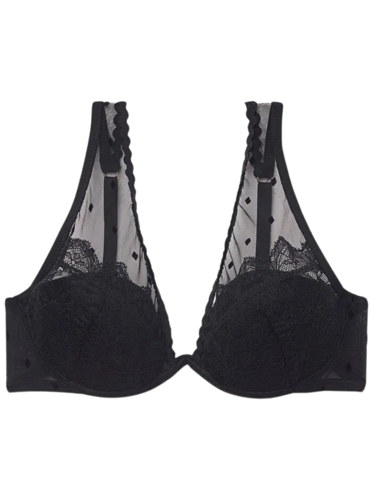 Sutiã Balconette Elena Winter Of Love - Preto