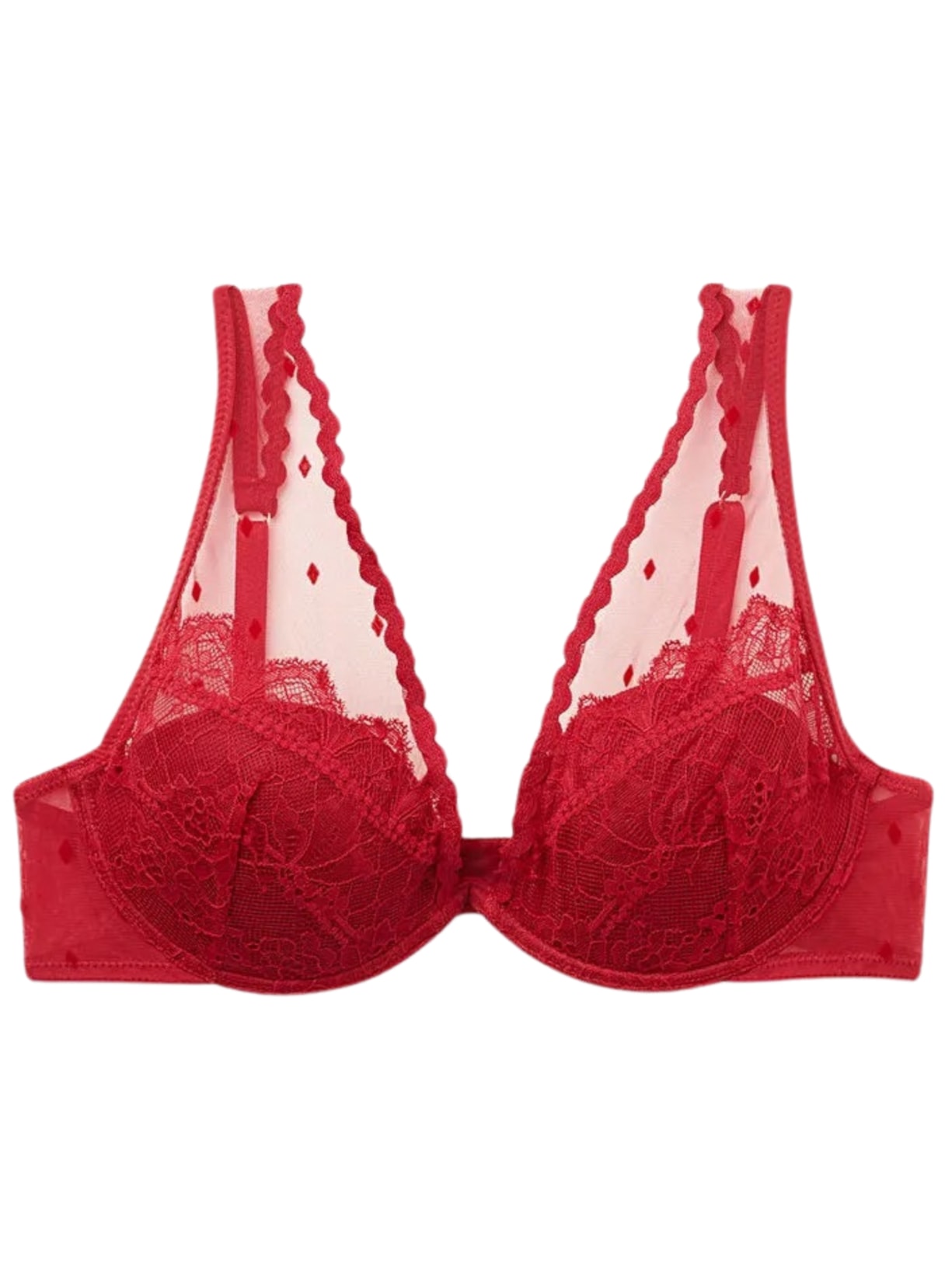 Sutiã Balconette Elena Winter Of Love - Vermelho