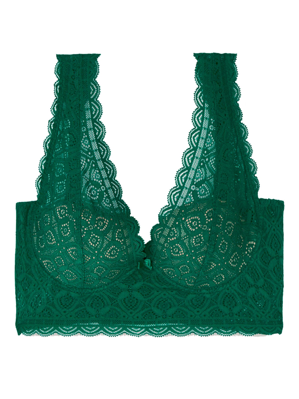 Sutiã Balconette Eleonora Em Renda - Verde