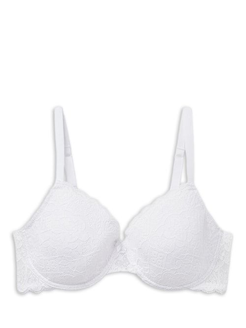 Sutiã Balconette Francesca Em Renda - Branco