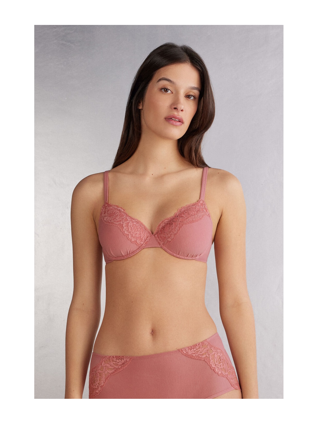 Sutiã Balconette Francesca Embrace Simplicity Rosa Intimissimi