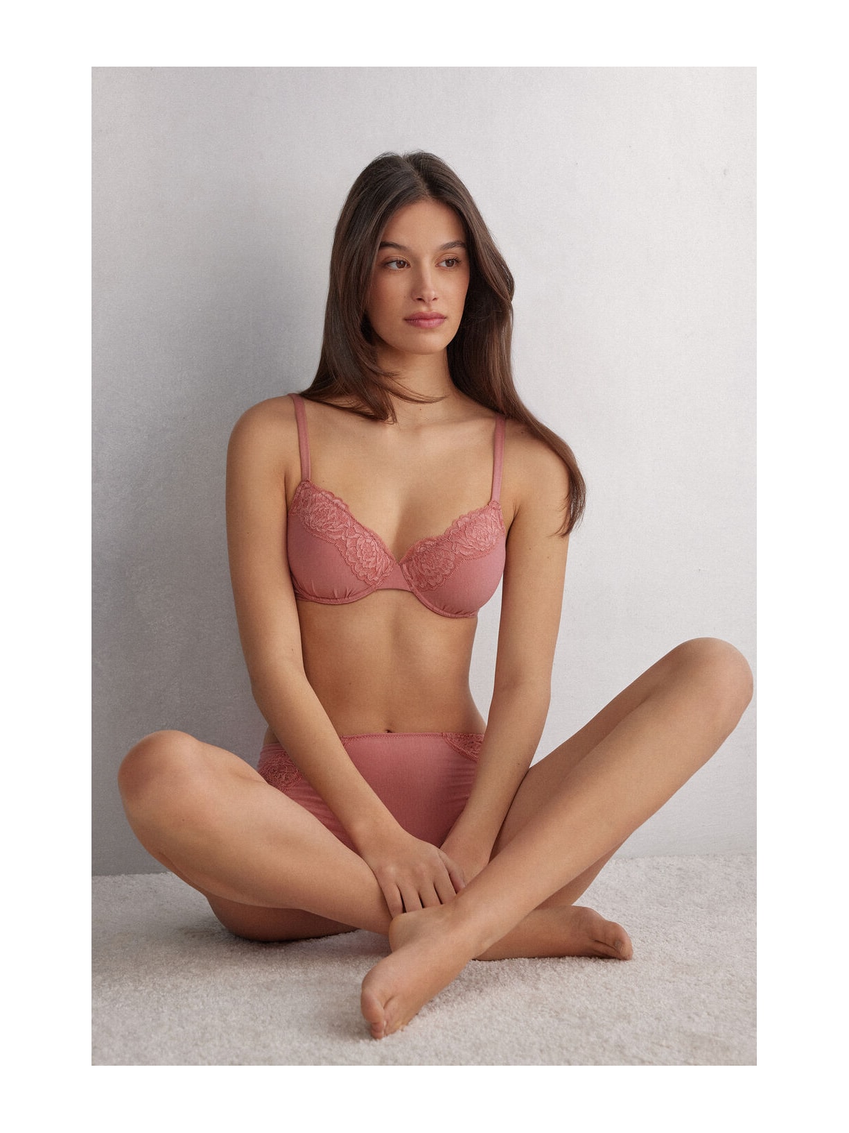 Sutiã Balconette Francesca Embrace Simplicity Rosa Intimissimi