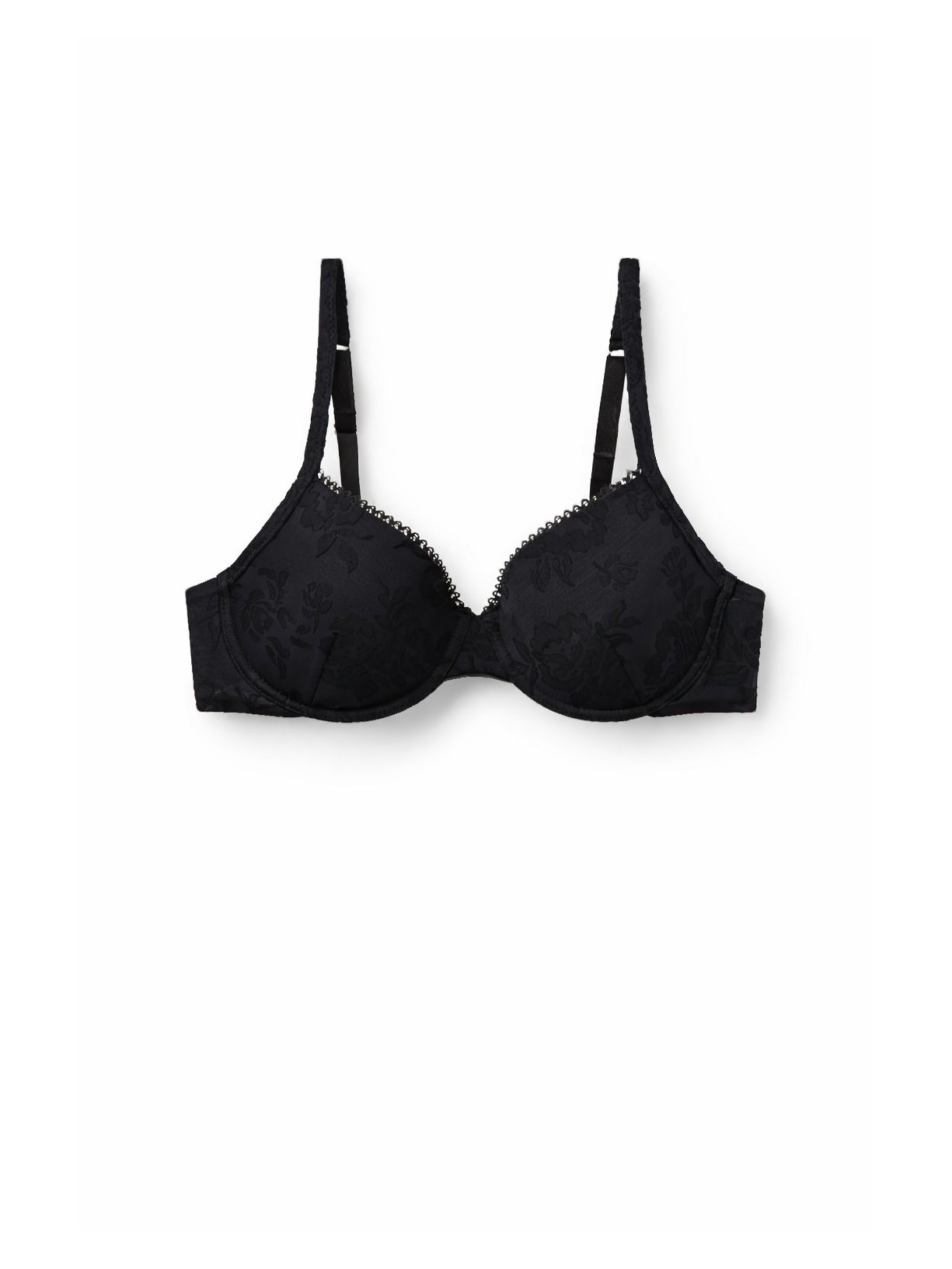 Sutiã Balconette Francesca Softer Than a Kiss Preto Intimissimi